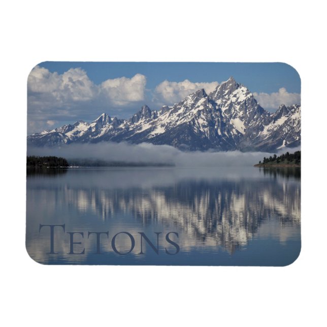 Tetons - Grand Teton National Park Wyoming Magnet (Horisontell)