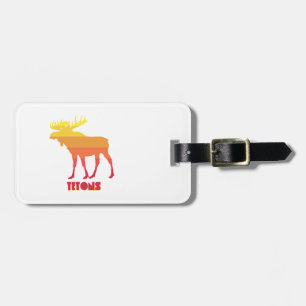Tetons Moose Bagagebricka