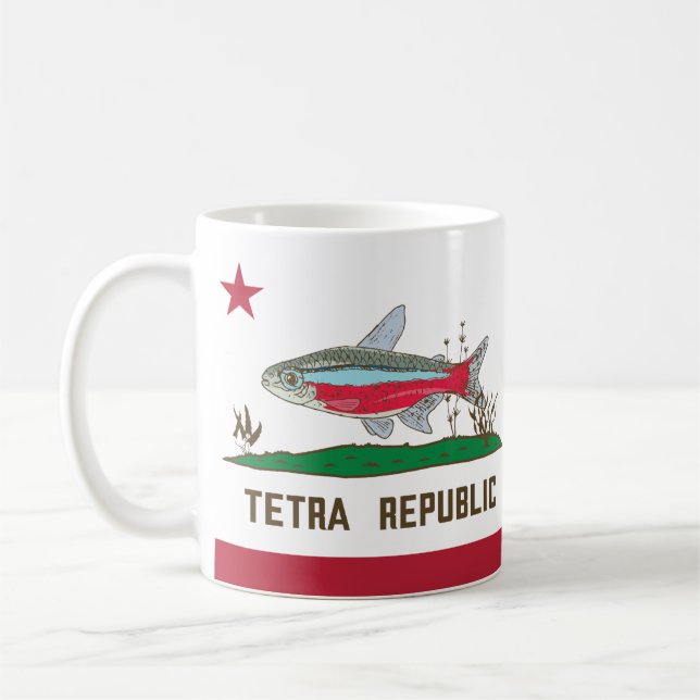 Tetra Republic Flagga Kaffemugg (Vänster)
