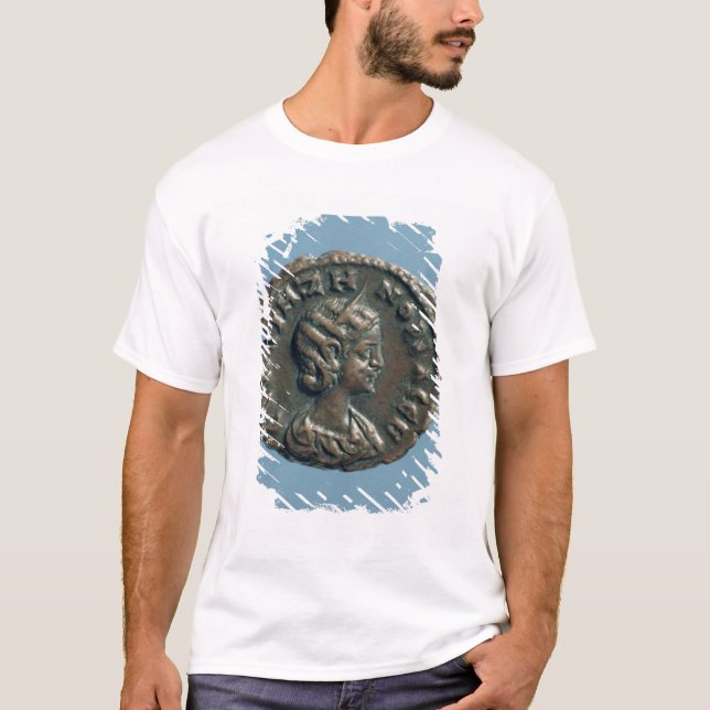 Tetrachm av Zenobia, drottning av palmyraen T-shirt (Framsida)