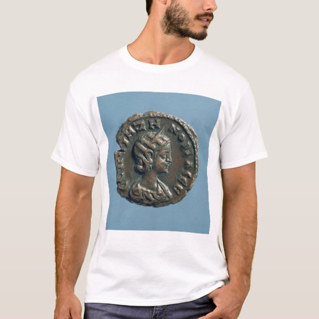 Tetrachm av Zenobia, drottning av palmyraen T Shirt (Framsida)