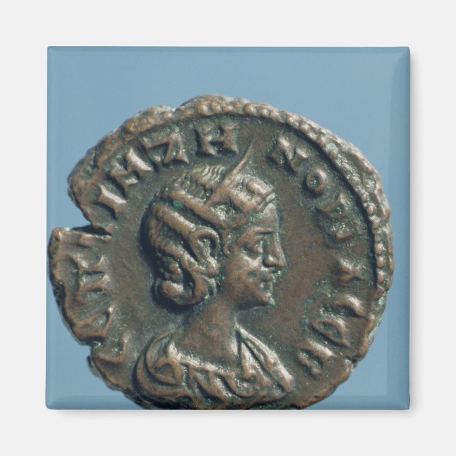 Tetrachm of Zenobia, Queen of Palmyra Magnet (Framsidan)