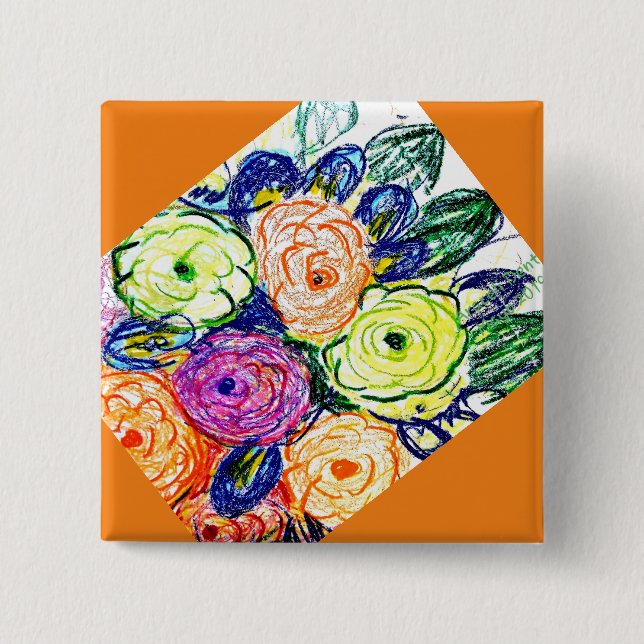 Tetradic-märke Knapp (Framsida)