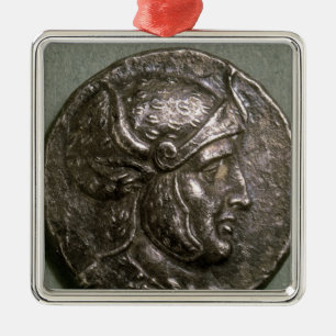 Tetradrachma av Seleucus som jag görar till kung Julgransprydnad Metall