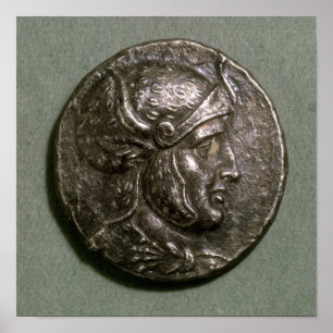 Tetradrachma of Seleucus i Kung i Syrien Poster