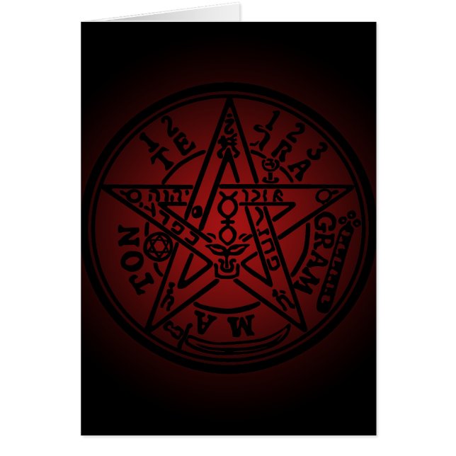 TETRAGRAMMATON 02 HÄLSNINGSKORT (Framsidan)
