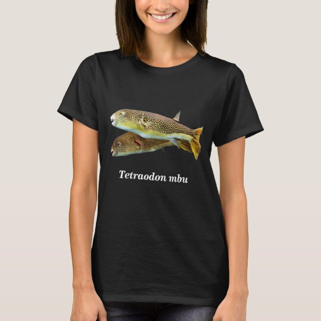 Tetraodon mbu tee shirt (Framsida)