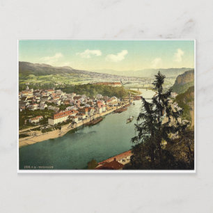 Tetschen, Böhmen, Schweiz, Böhmen, Austro-Hu Vykort