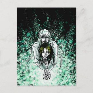 Tetsu och Tadashi Postcard Vykort