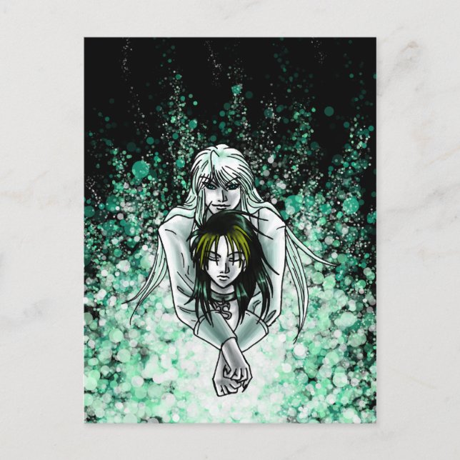 Tetsu och Tadashi Postcard Vykort (Framsida)