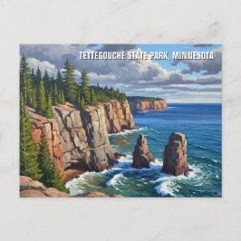 Tettegouche State Park Minnesota Travel Vykort