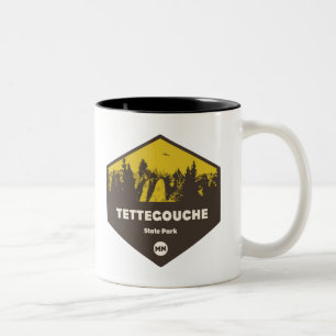 Tettegouche State Park, Minnesota Två-Tonad Mugg