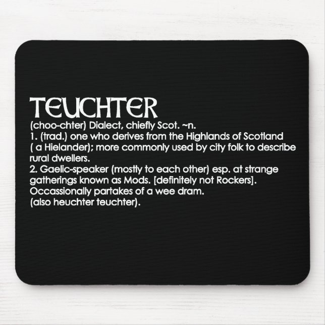 Teuchter Musmatta (Framsidan)