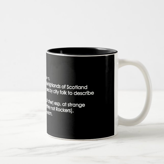 Teuchter Två-Tonad Mugg (Höger)