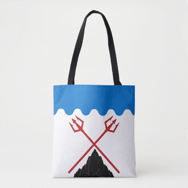 Teufelbergs härads folkmärke Totebag Tygkasse (Framsida)