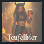 Teufelbier Stenunderlägg<br><div class="desc">Ein Bier, serviert von einer schönen jungen Dämonin, direkt aus der Hölle.</div>