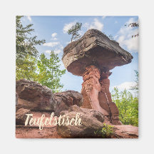 Teufelstisch Hinterweidenthal Pfalz Tyskland gåva