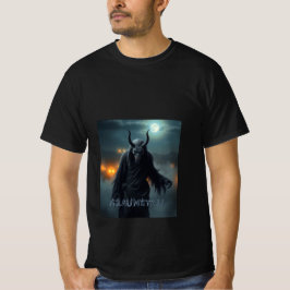 Teuflisch und mit langem Fell Teufel Graumetall T Shirt