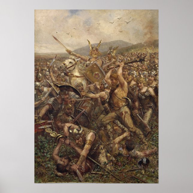 Teutoberg Forest Poster (Framsidan)