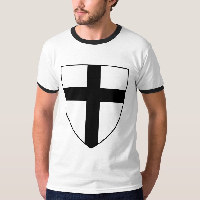 Teutonic beställa - manar den grundläggande t-shirt (Framsida)