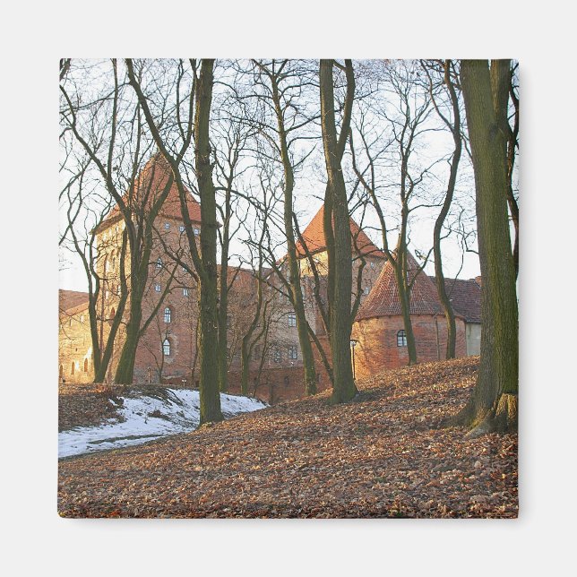 Teutonic Order castle Neidenburg - Magnet (Framsidan)