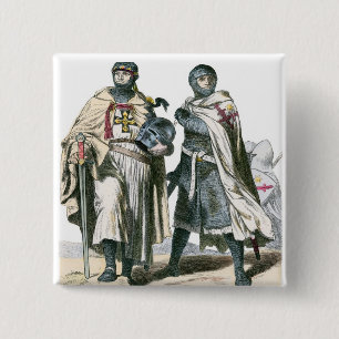 Teutonic riddare knapp