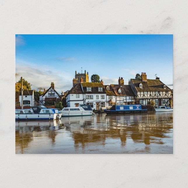 Tewkesbury Vykort (Framsida)