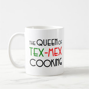 tex mex kokdrottning kaffemugg
