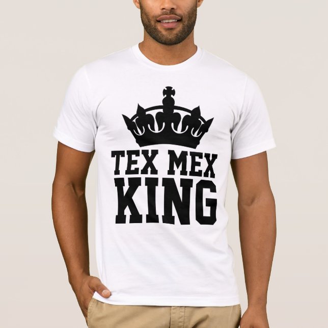 TEX MEX KUNG Manar, halvskjortor T Shirt (Framsida)