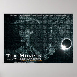 Tex Murphy: Pandora den vägleda affischen [28" Poster