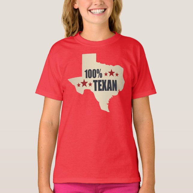 Texan 100% tee shirt (Framsida)