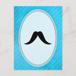 Texan Mustache Vykort