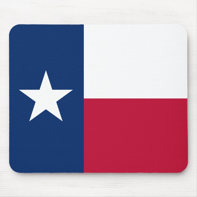Texan Statlig flagga (Texas) Musmatta (Framsidan)