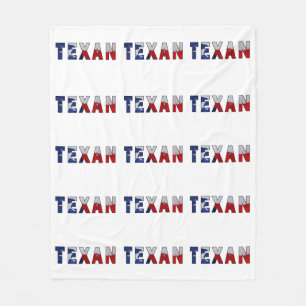 Texan Wave Flagga Fleecefilt