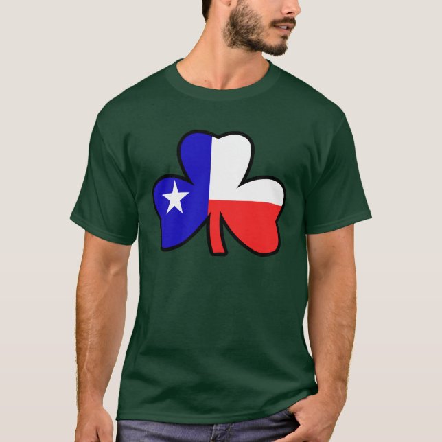 TexanShamrock Tee Shirt (Framsida)