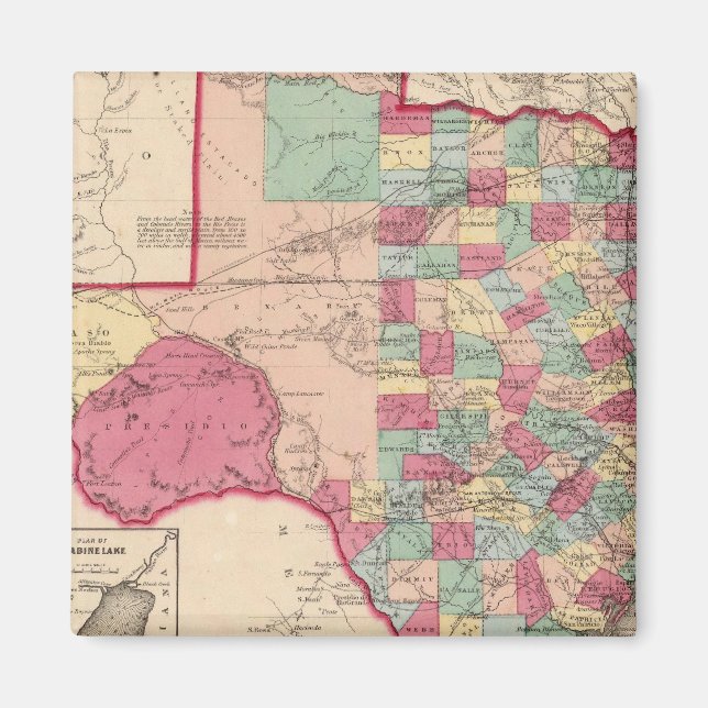 Texas 10 magnet (Framsidan)