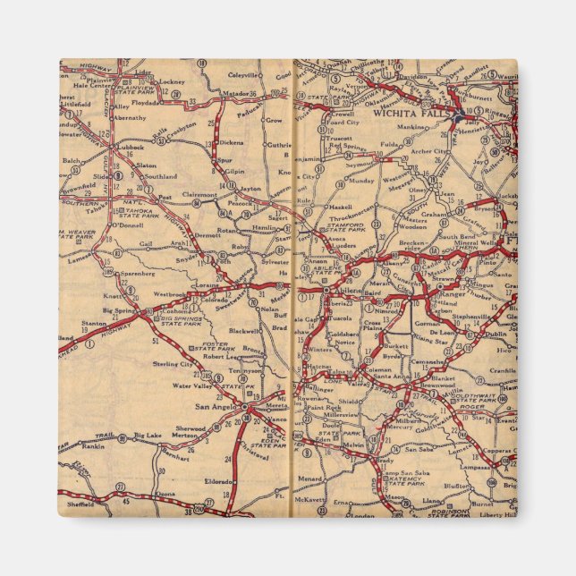 Texas 11 magnet (Framsidan)