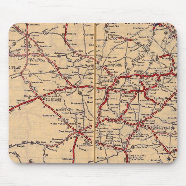 Texas 11 musmatta (Framsidan)