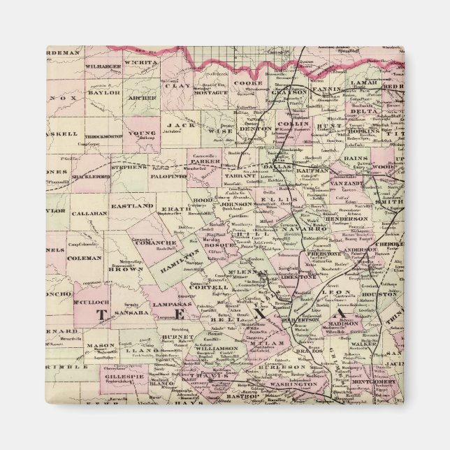 Texas 12 magnet (Framsidan)