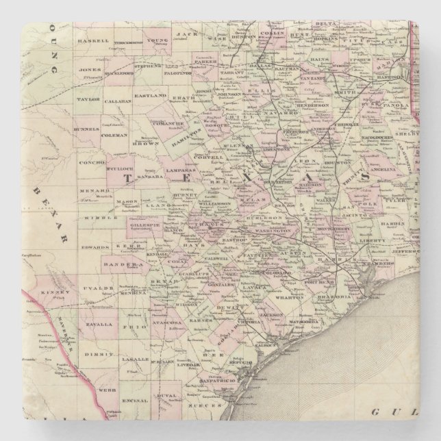 Texas 12 stenunderlägg (Framsidan)