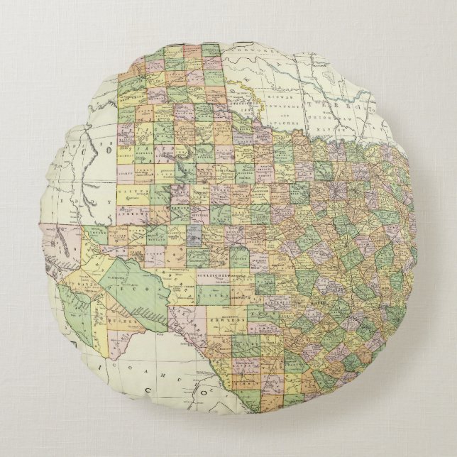 Texas 15 rund kudde (Framsidan)