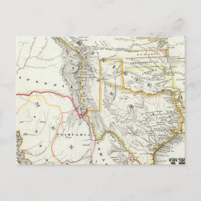 Texas 3 vykort (Framsida)