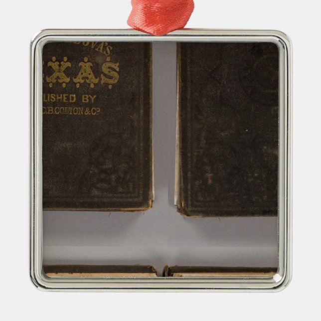 Texas 6 julgransprydnad metall (Framsidan)