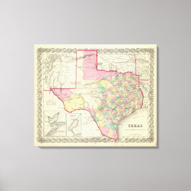 Texas 7 canvastryck (Framsida)
