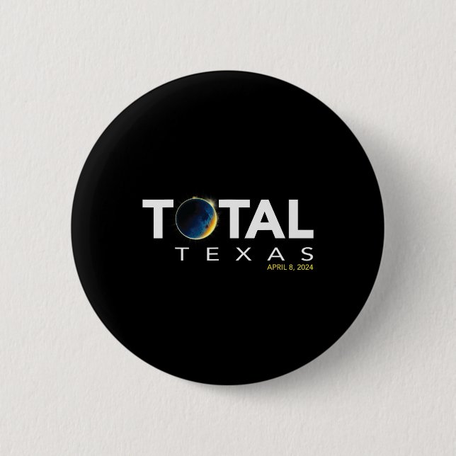 Texas 8 Total Solar Eclipse 2024 Knapp (Framsida)