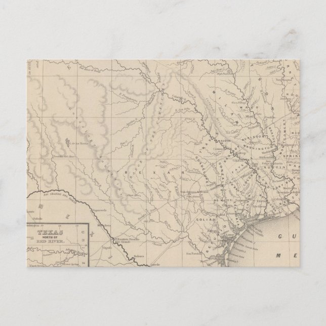 Texas 8 vykort (Framsida)