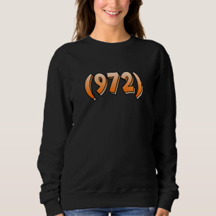 Texas 972 Area Code Dallas Plano Garland Irving Me T Shirt
