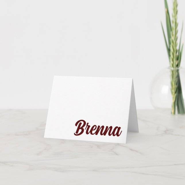 Texas A&M Aggies ger dem! Personlig-kort Tack Kort (Framsida)