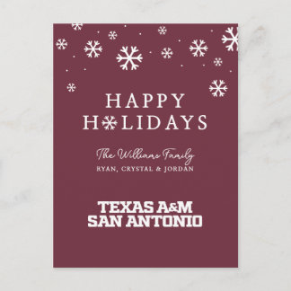 Texas A&M San Antonio Helg Vykort
