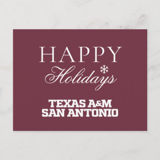 Texas A&M San Antonio Helg Vykort
